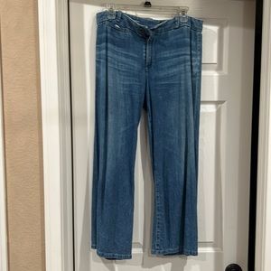 Lightweight high waisted flare jeans-The Bobbie by AG